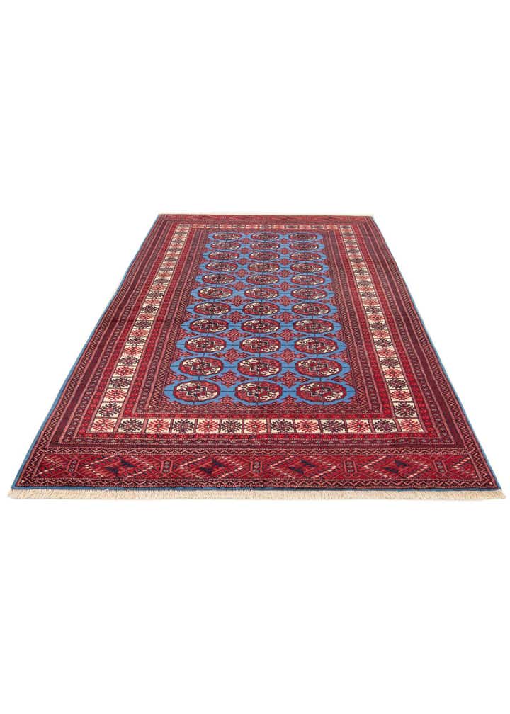 4' 2 x 6' 6 Hand Knotted Bokhara Wool Rug