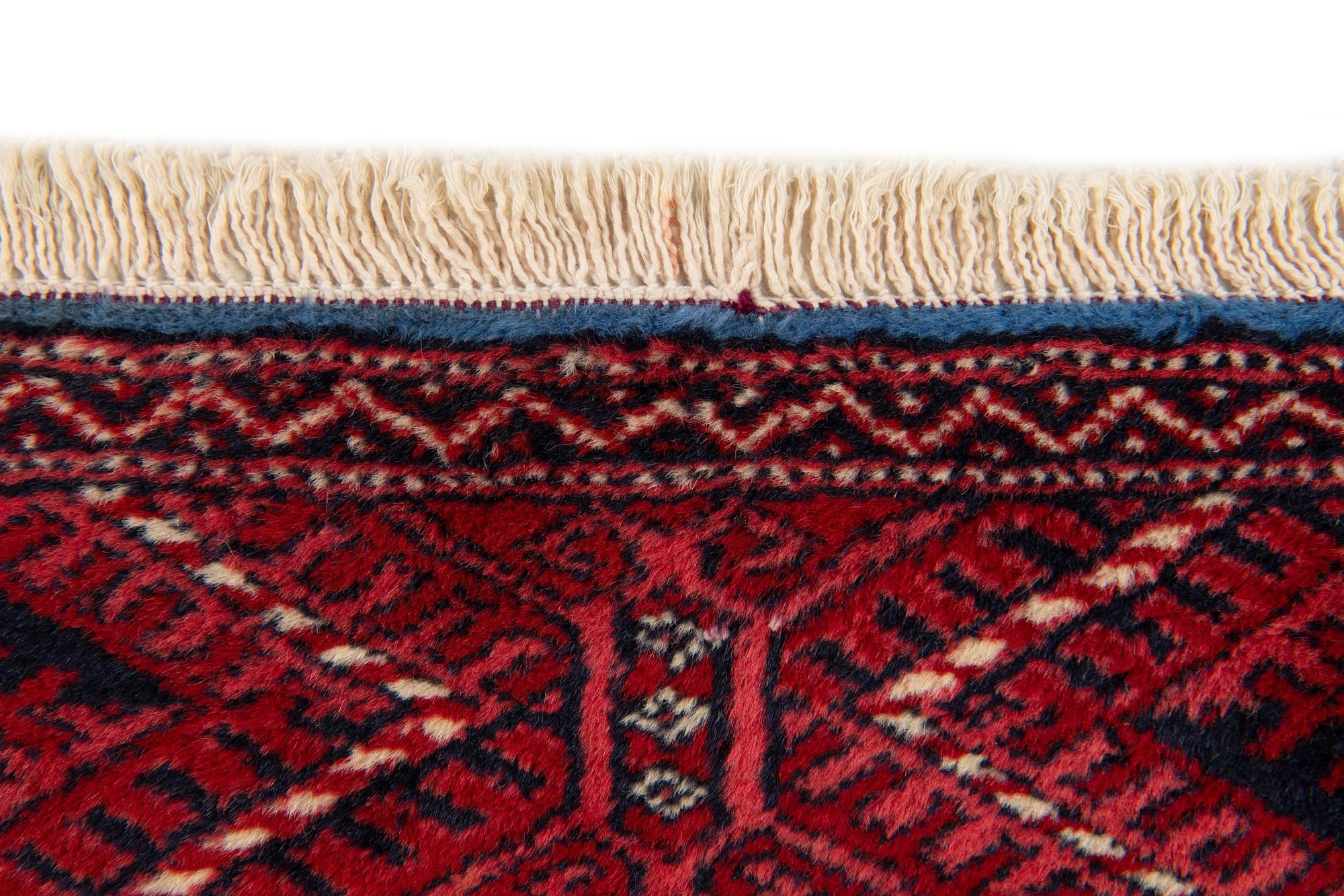 4' 2 x 6' 6 Hand Knotted Bokhara Wool Rug
