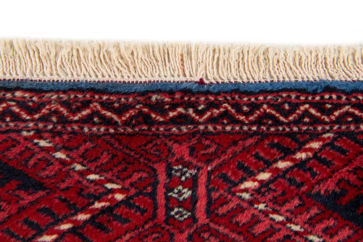4' 2 x 6' 6 Hand Knotted Bokhara Wool Rug