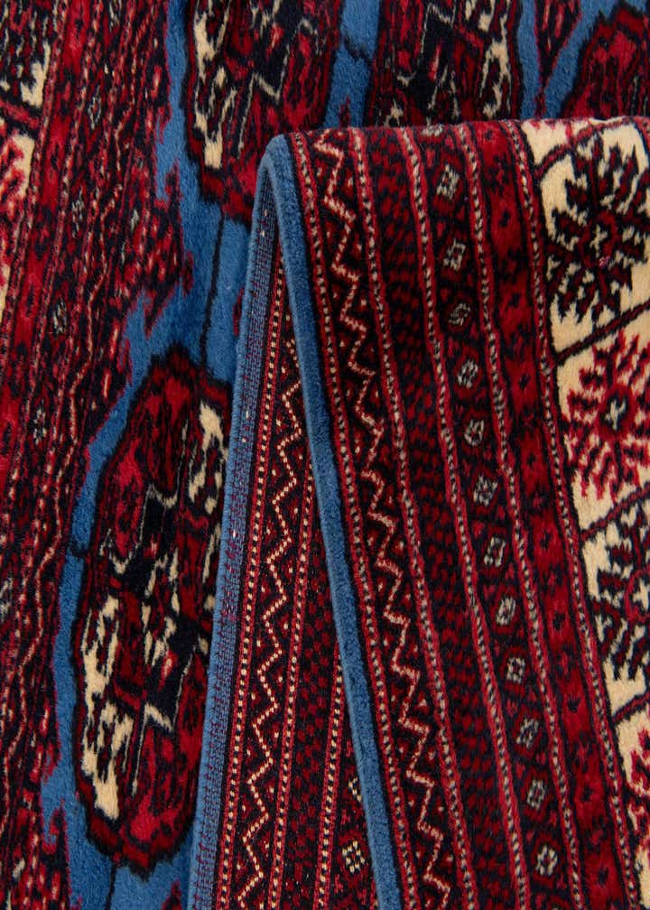 4' 2 x 6' 6 Hand Knotted Bokhara Wool Rug