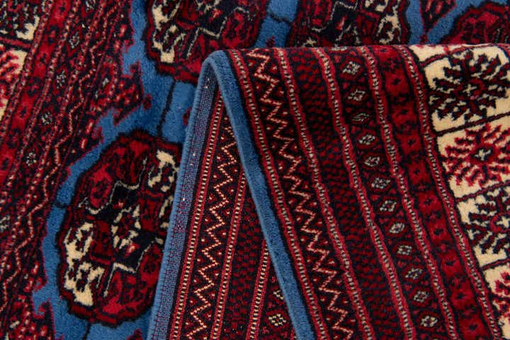 4' 2 x 6' 6 Hand Knotted Bokhara Wool Rug