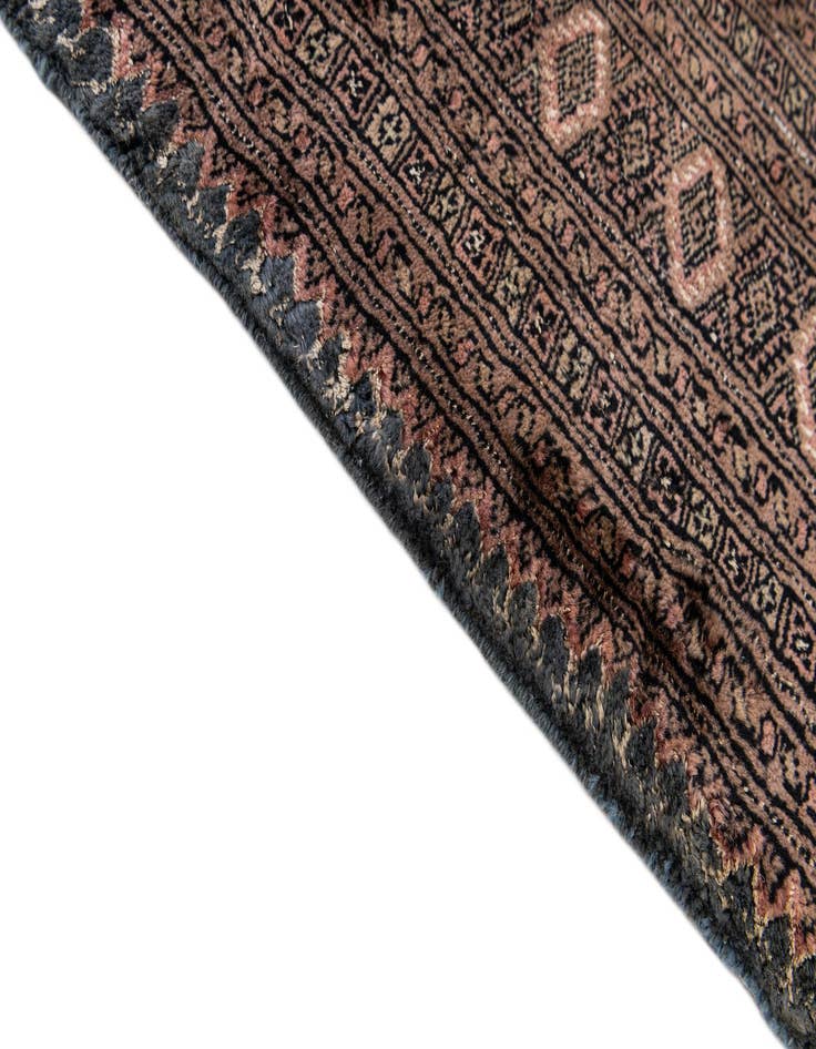 Detail image of 6' 2 x 8' 10  Hand Knotted Bokhara Oriental Rug