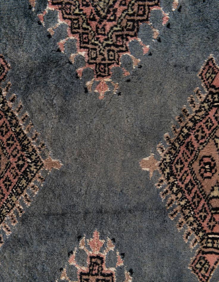 Detail image of 6' 2 x 8' 10  Hand Knotted Bokhara Oriental Rug