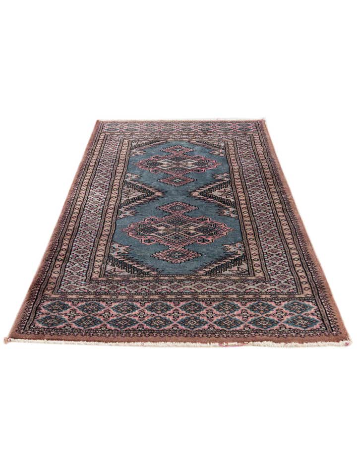 80cm x 120cm anudado a mano Bokhara Alfombra Oriental Lana