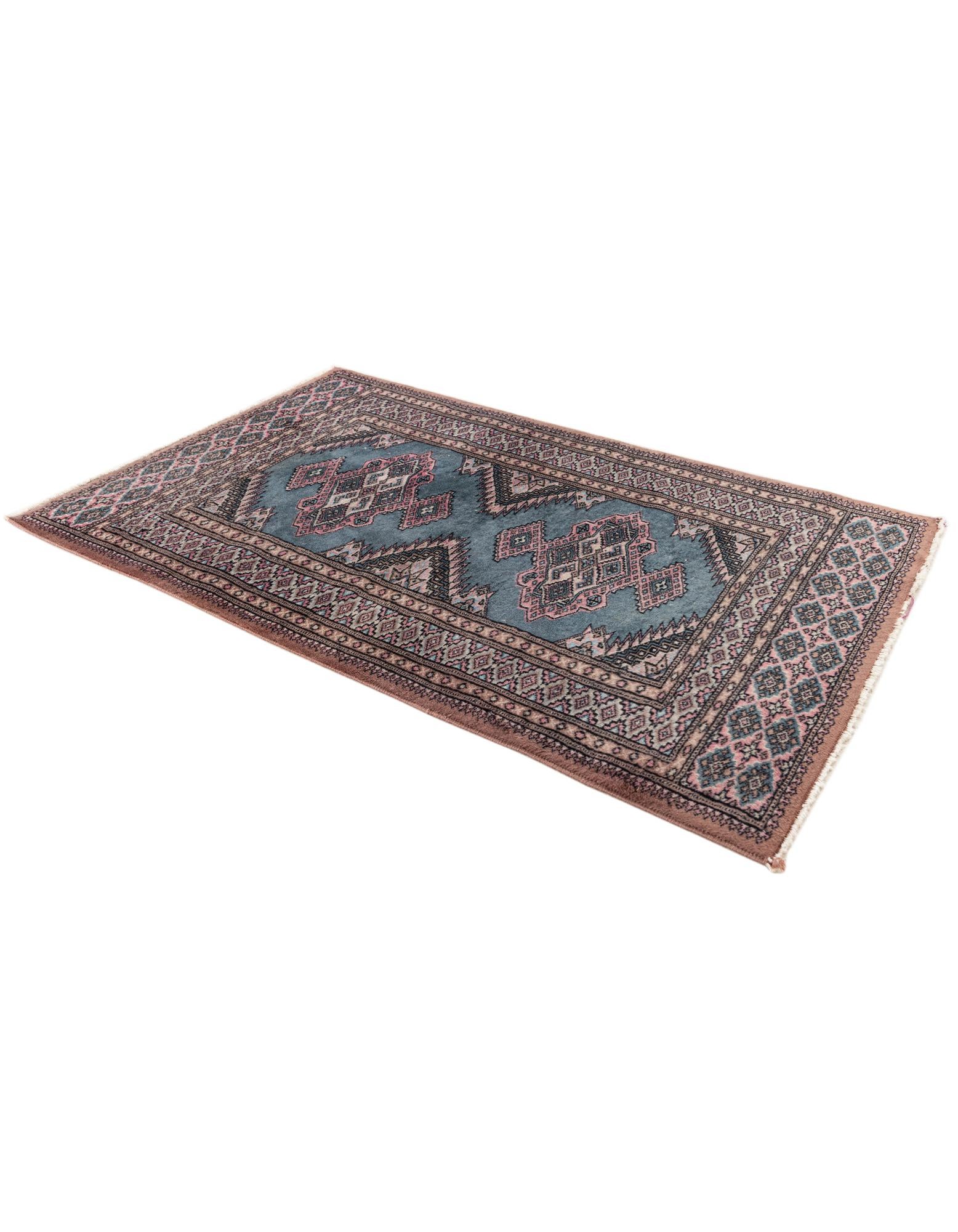 80cm x 120cm anudado a mano Bokhara Alfombra Oriental Lana