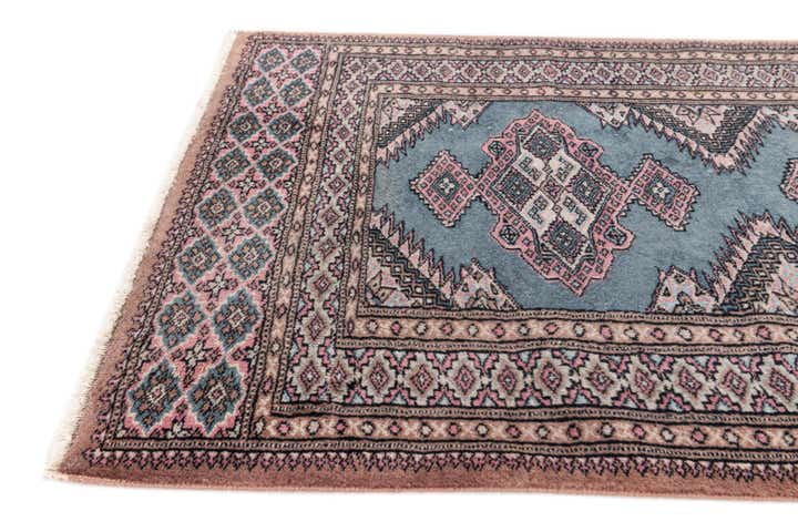80cm x 120cm anudado a mano Bokhara Alfombra Oriental Lana