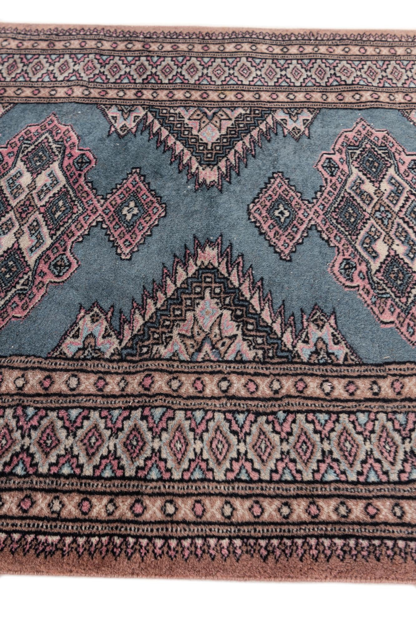 80cm x 120cm anudado a mano Bokhara Alfombra Oriental Lana