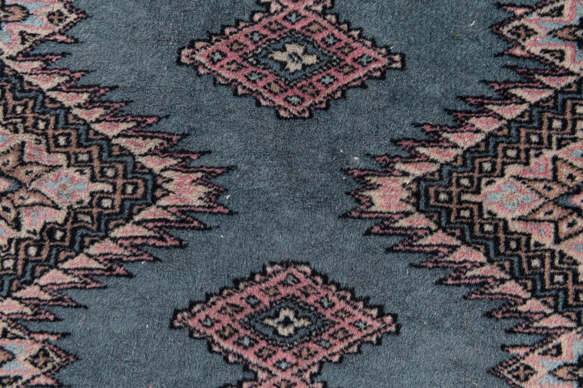 80cm x 120cm anudado a mano Bokhara Alfombra Oriental Lana