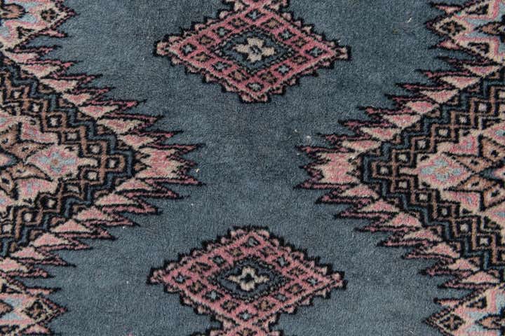 80cm x 120cm anudado a mano Bokhara Alfombra Oriental Lana
