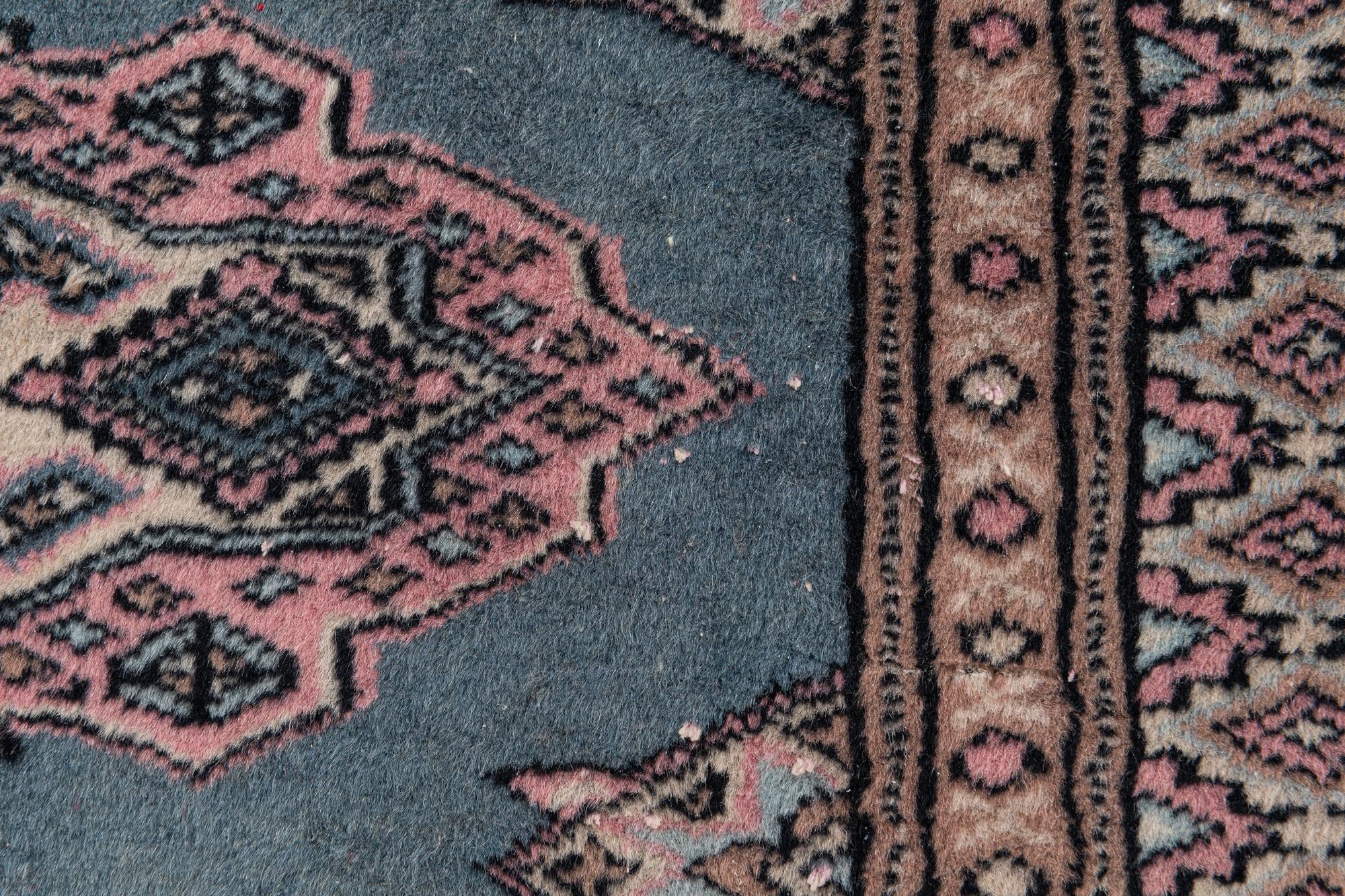 80cm x 120cm anudado a mano Bokhara Alfombra Oriental Lana