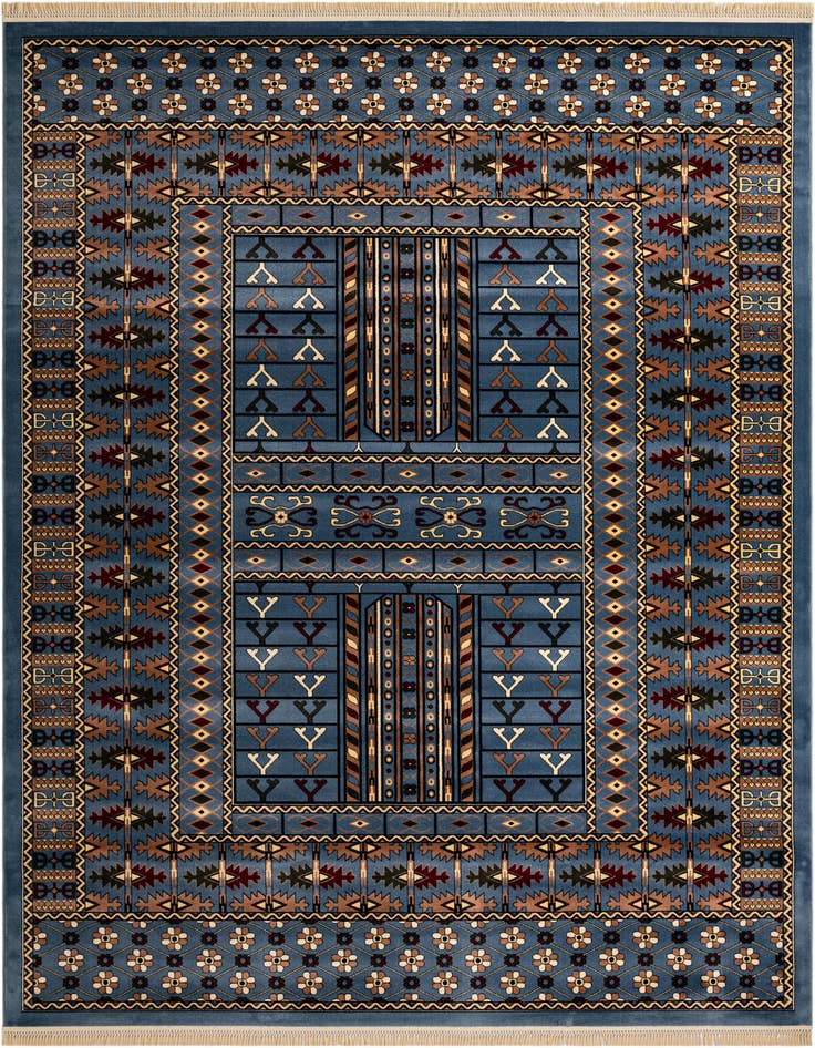 Detail image of 10' x 14' Bokhara Rug