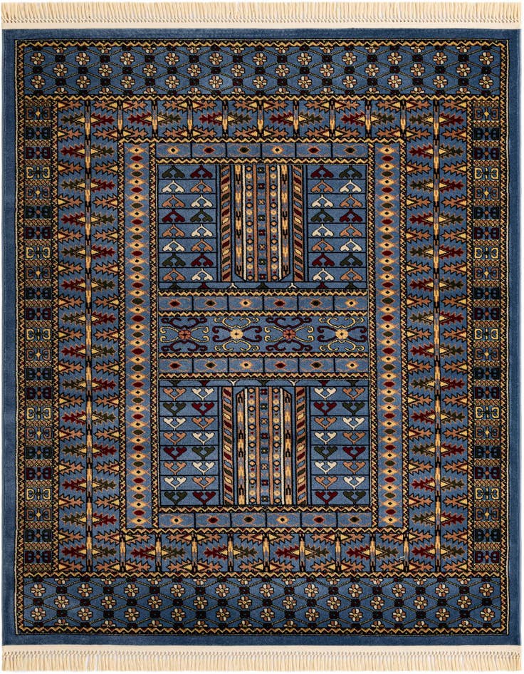 Detail image of 5' 3 x 7' Bokhara Rug