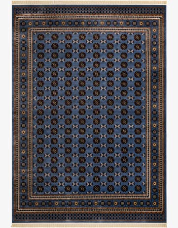 Blue Bokhara Rug