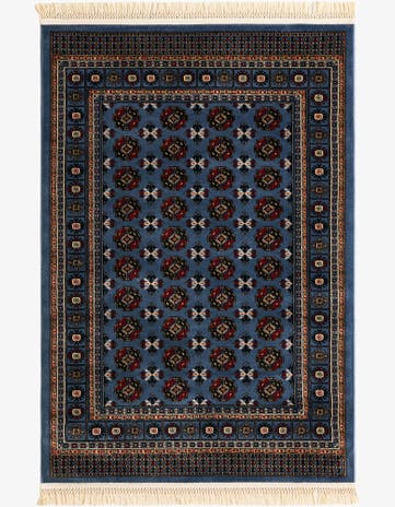 Blue Bokhara Rug
