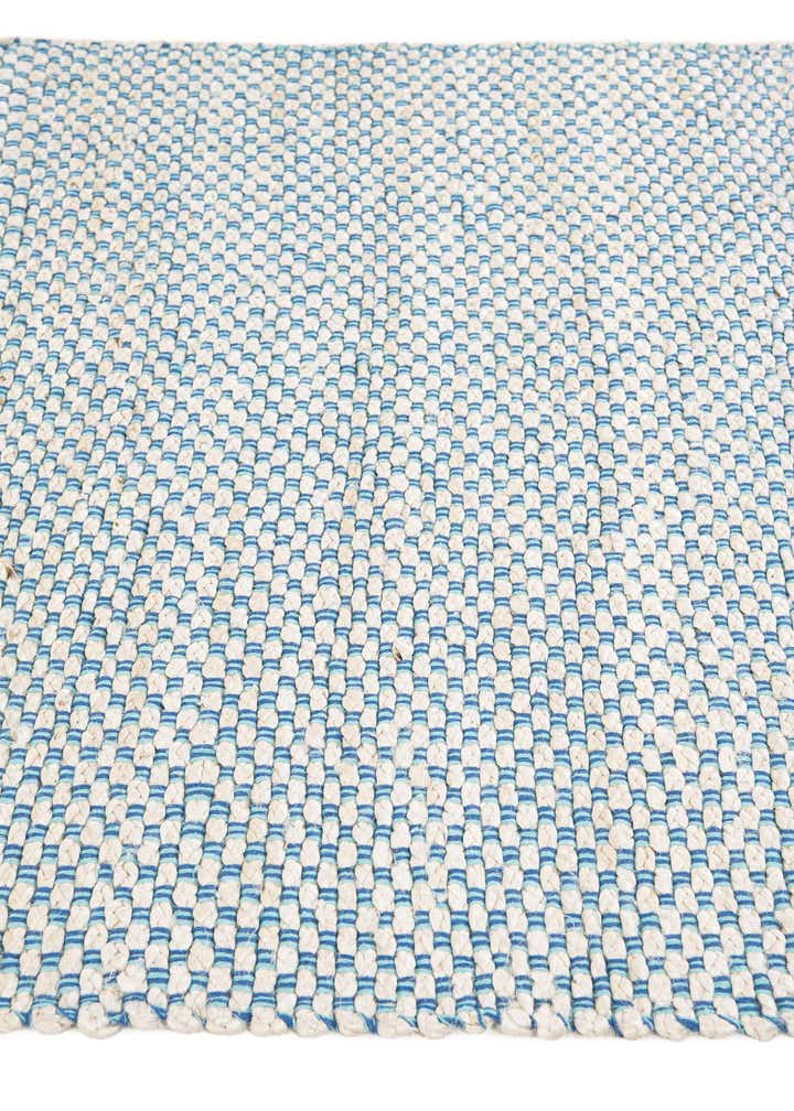 4' x 5' 8 Hand Woven Braided Jute Rug