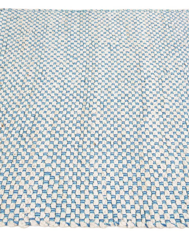 Detail image of 4' x 5' 8 Hand Woven Braided Jute Rug