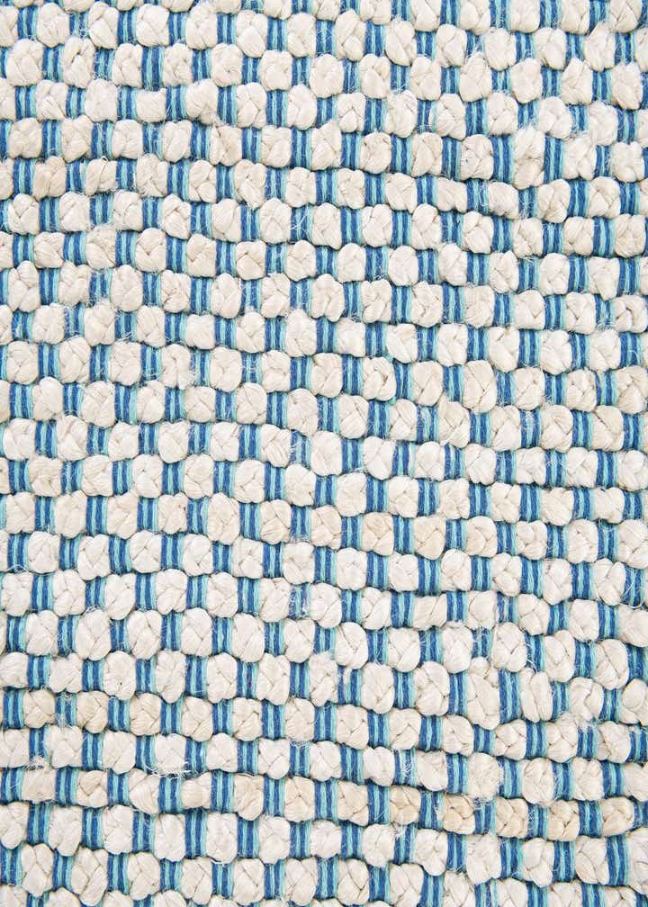 4' x 5' 8 Hand Woven Braided Jute Rug