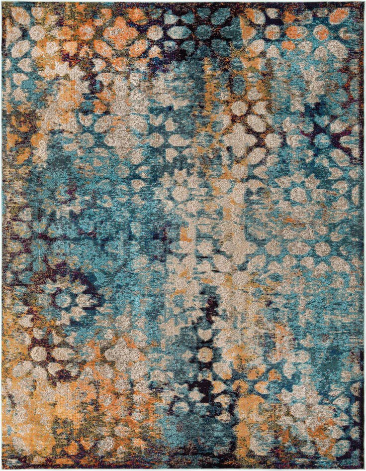 Detail image of 8' x 10' Washable Carnevale Rug