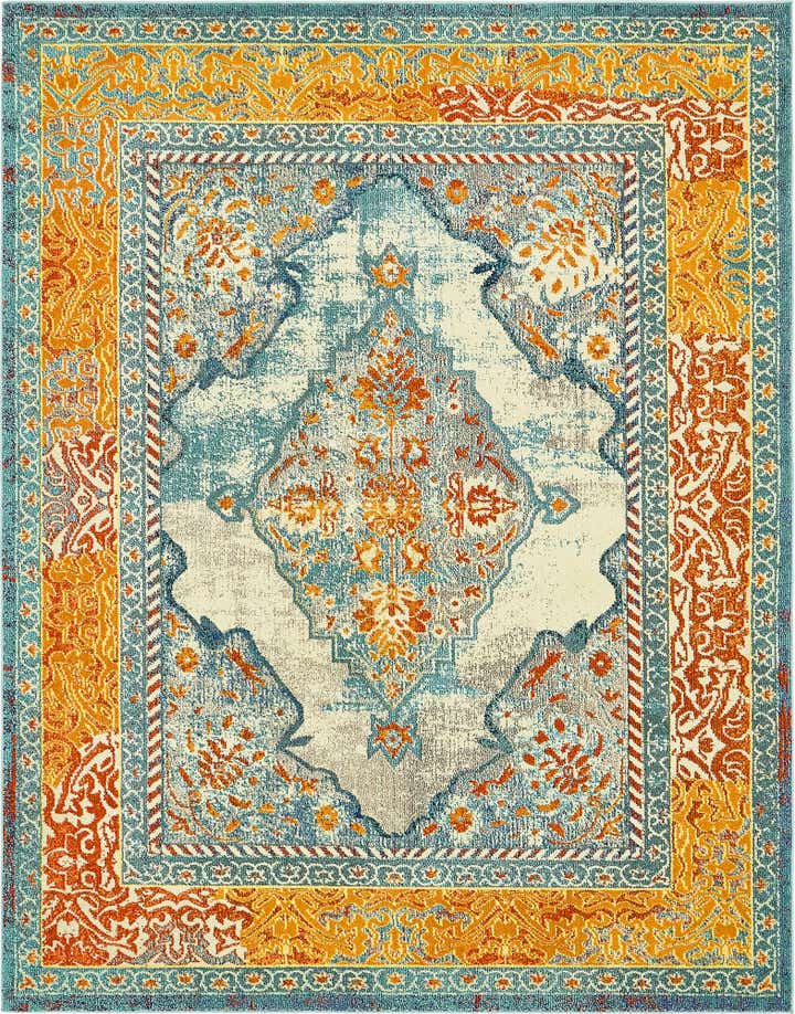 8' x 10' Washable Carnevale Rug