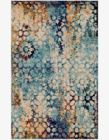 3' 3 x 5' 3 Washable Carnevale Rug