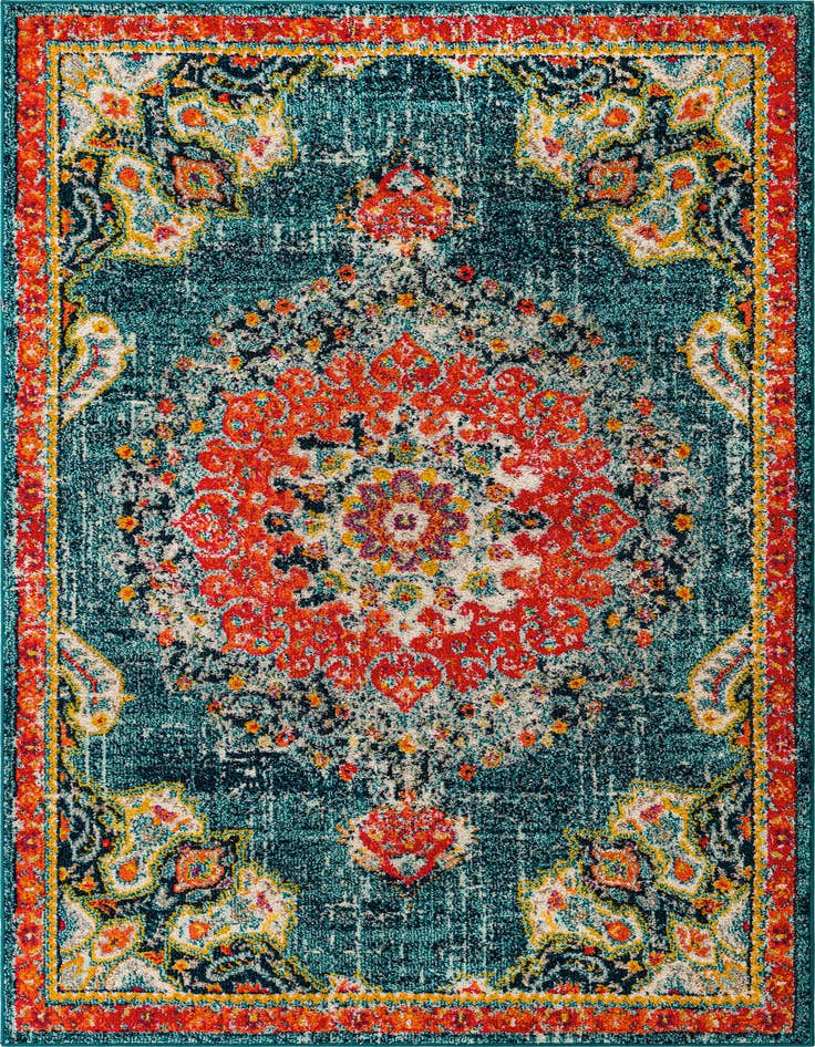 Detail image of 5' 3 x 8' Carrington Rug