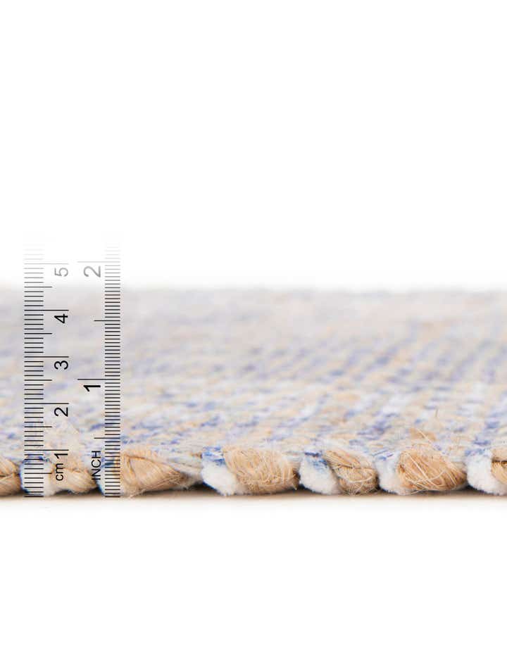 4' 1 x 6' 1 Hand Woven Chenille Jute Rug