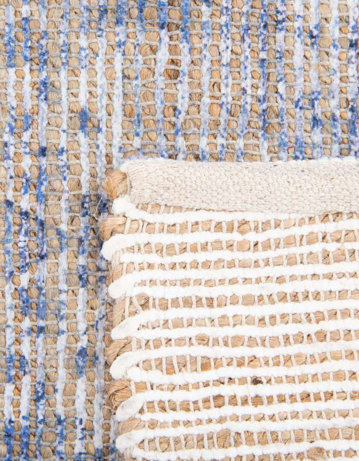 4' 1 x 6' 1 Hand Woven Chenille Jute Rug