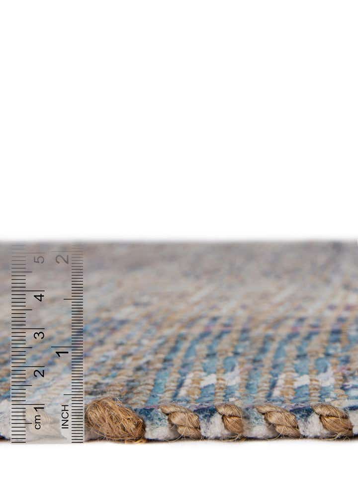 7' 10 x 10' Hand Woven Chenille Jute Rug