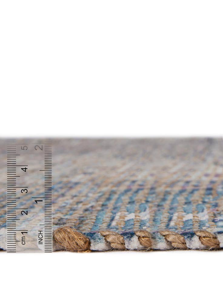 Detail image of 7' 10 x 10' Hand Woven Chenille Jute Rug