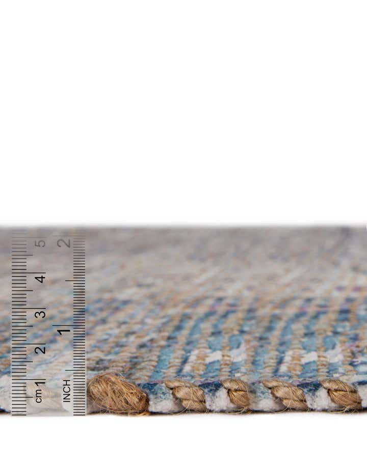 7' 10 x 10' Hand Woven Chenille Jute Rug