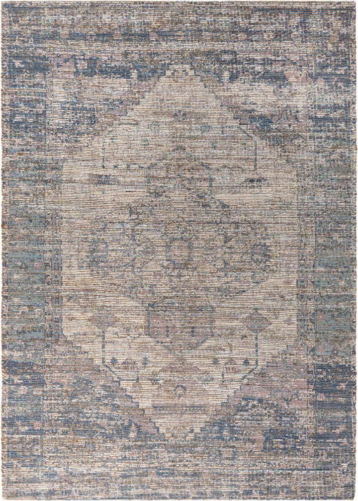 7' 10 x 10' Hand Woven Chenille Jute Rug