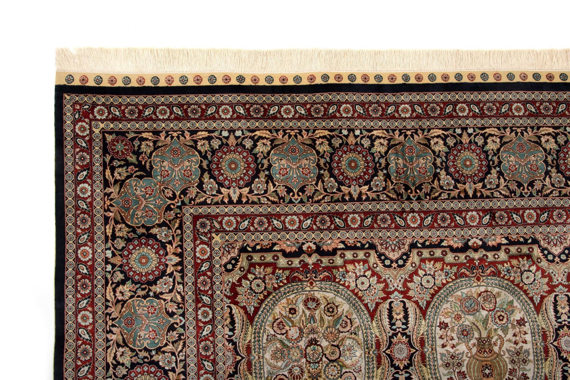 6' 8 x 9' 8 Hand Knotted China Rug