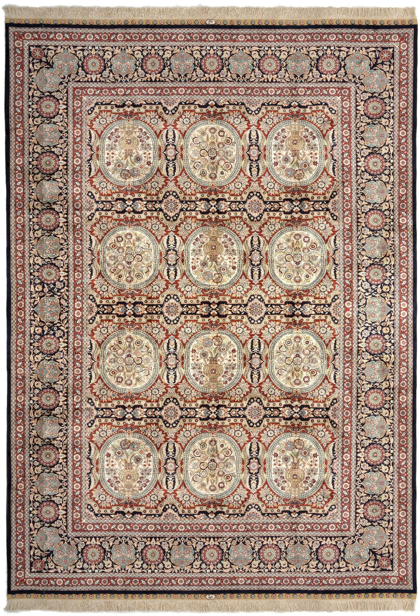 6' 8 x 9' 8 Hand Knotted China Rug