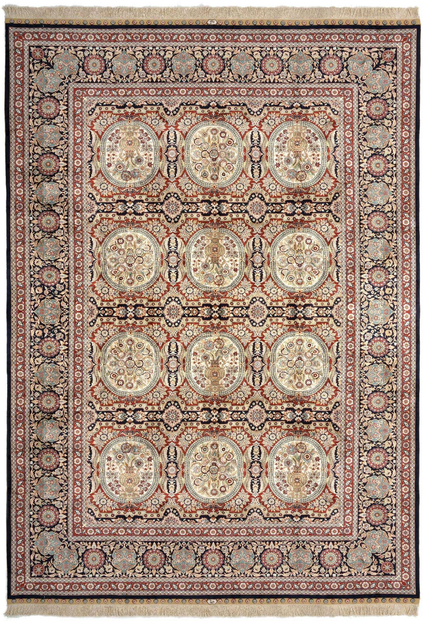 6' 8 x 9' 8 Hand Knotted China Rug