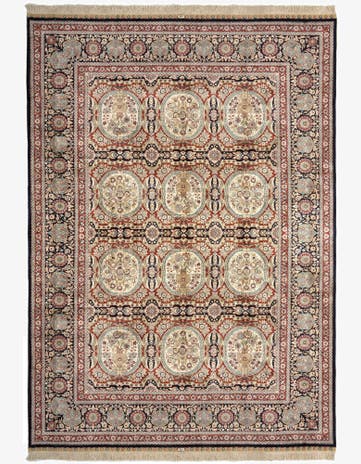 6' 8 x 9' 8 Hand Knotted China Rug
