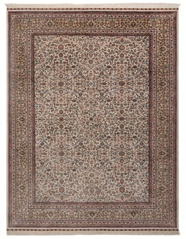 Detail image of 6' 8 x 9' 11 China Silk Rug