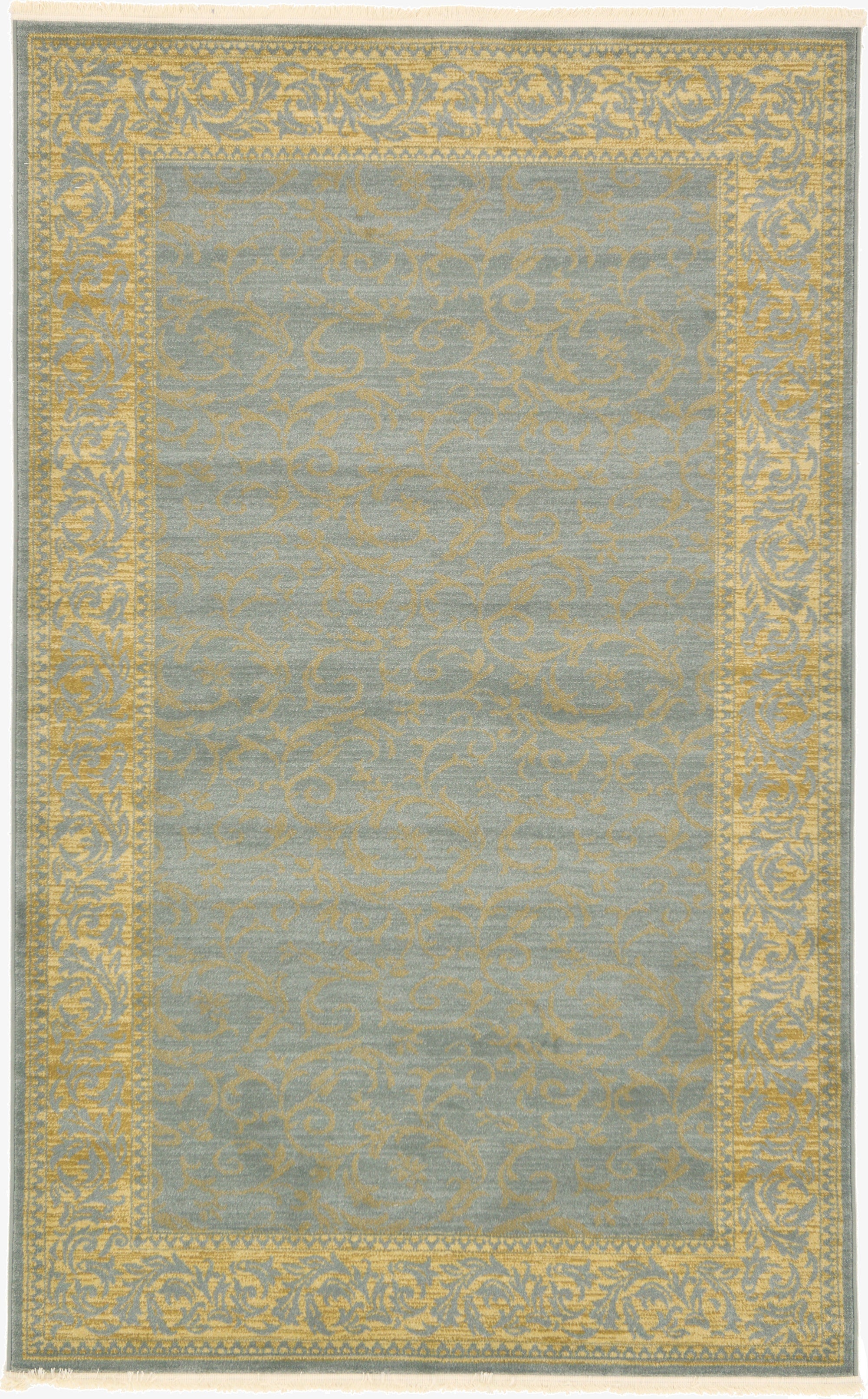 5' x 8' 2 Classic Aubusson Rug