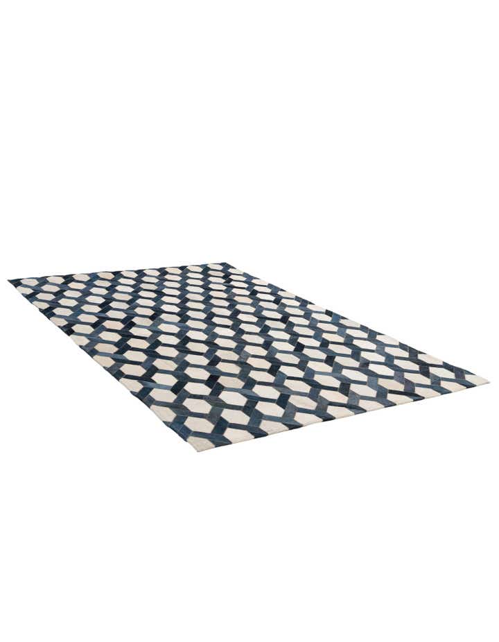 5' x 7' 11 Cowhide - Patchwork Rug