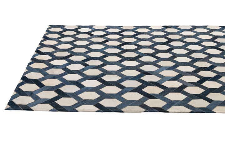 5' x 7' 11 Cowhide - Patchwork Rug