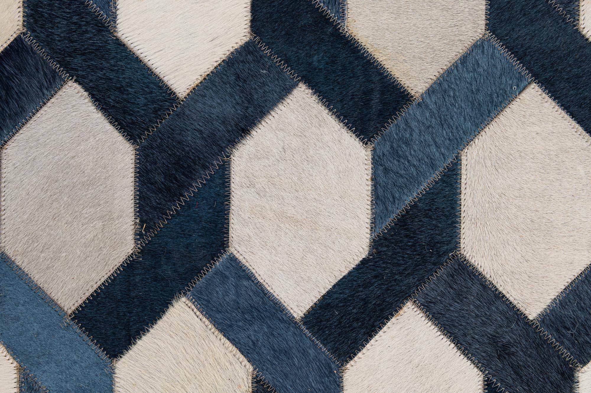 5' x 7' 11 Cowhide - Patchwork Rug