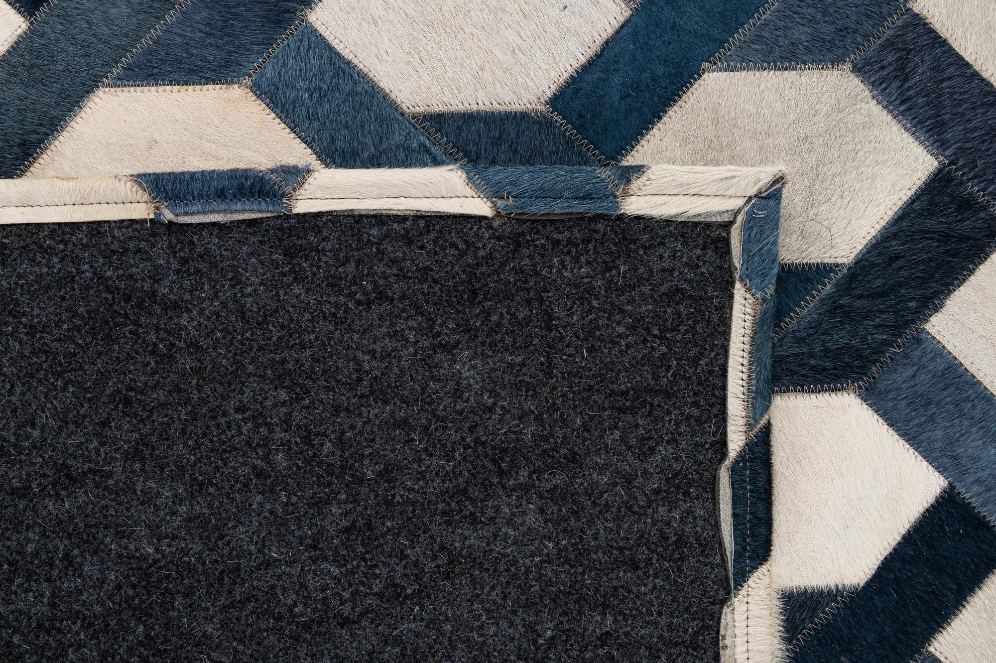 5' x 7' 11 Cowhide - Patchwork Rug