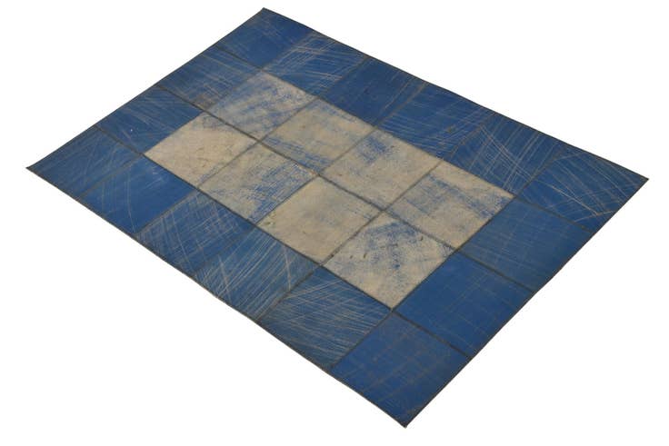 Detail image of 2' x 3' Cowhide Leather Rug