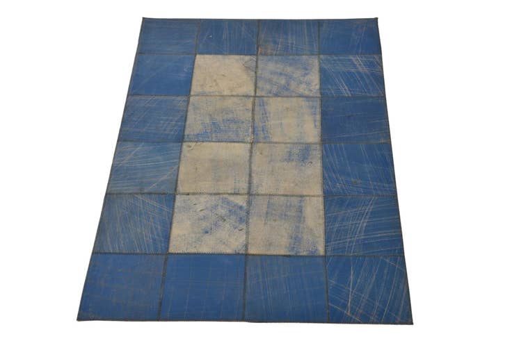 Detail image of 2' x 3' Cowhide Leather Rug
