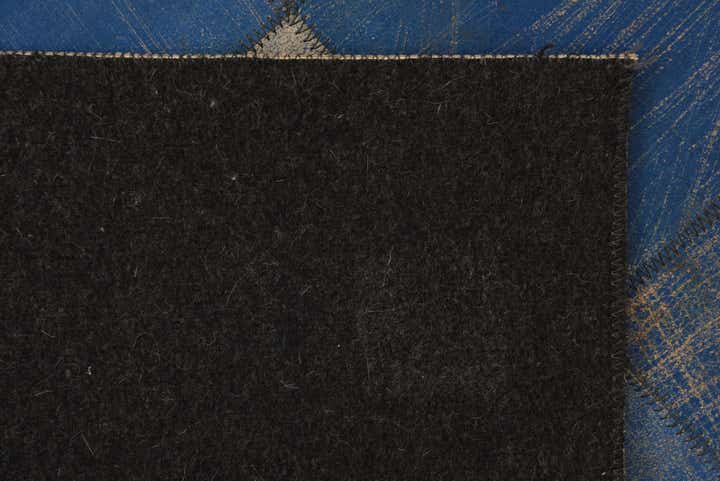 2' x 3' Cowhide Leather Rug