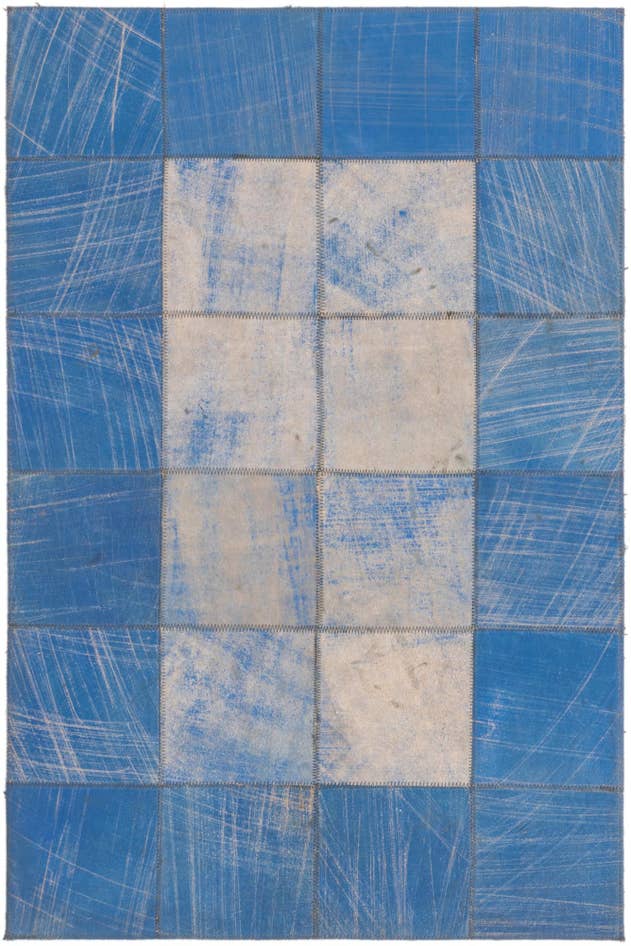 Detail image of 2' x 3' Cowhide Leather Rug