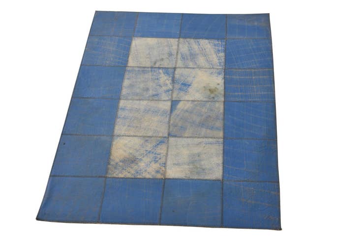Detail image of 2' x 3' Cowhide Leather Rug