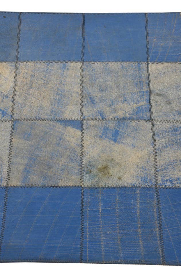 Detail image of 2' x 3' Cowhide Leather Rug