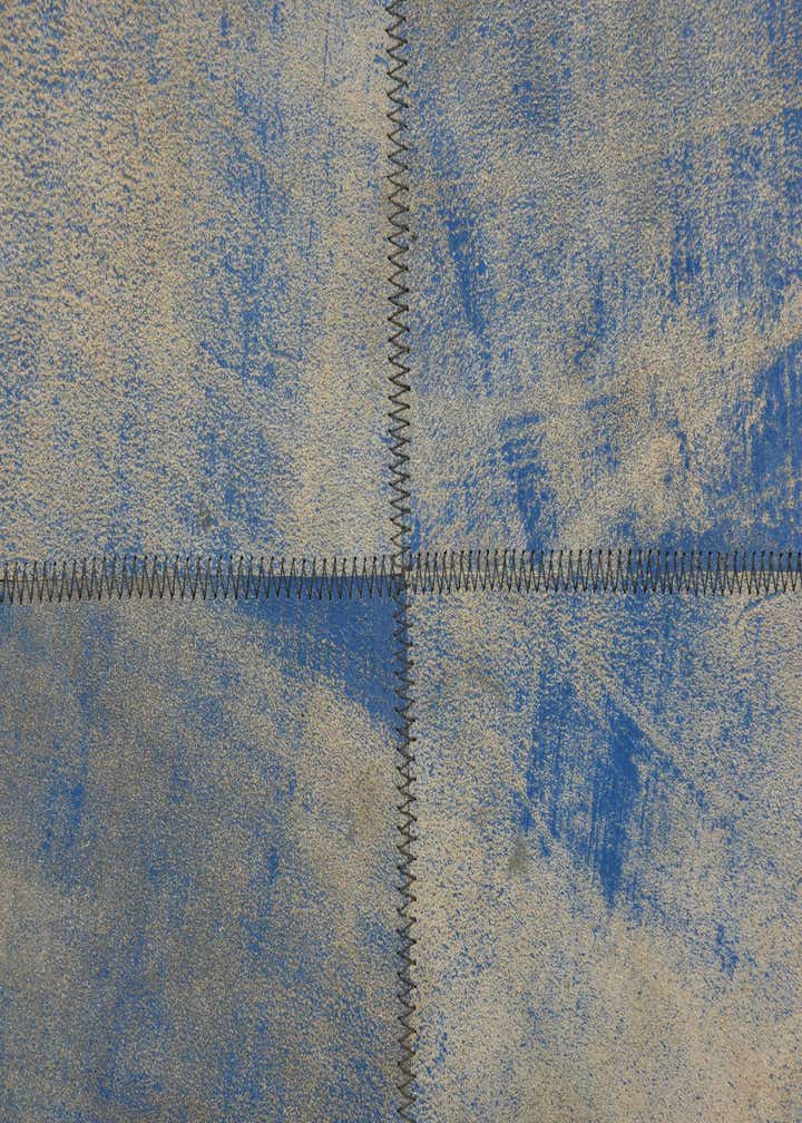 2' x 3' Cowhide Leather Rug