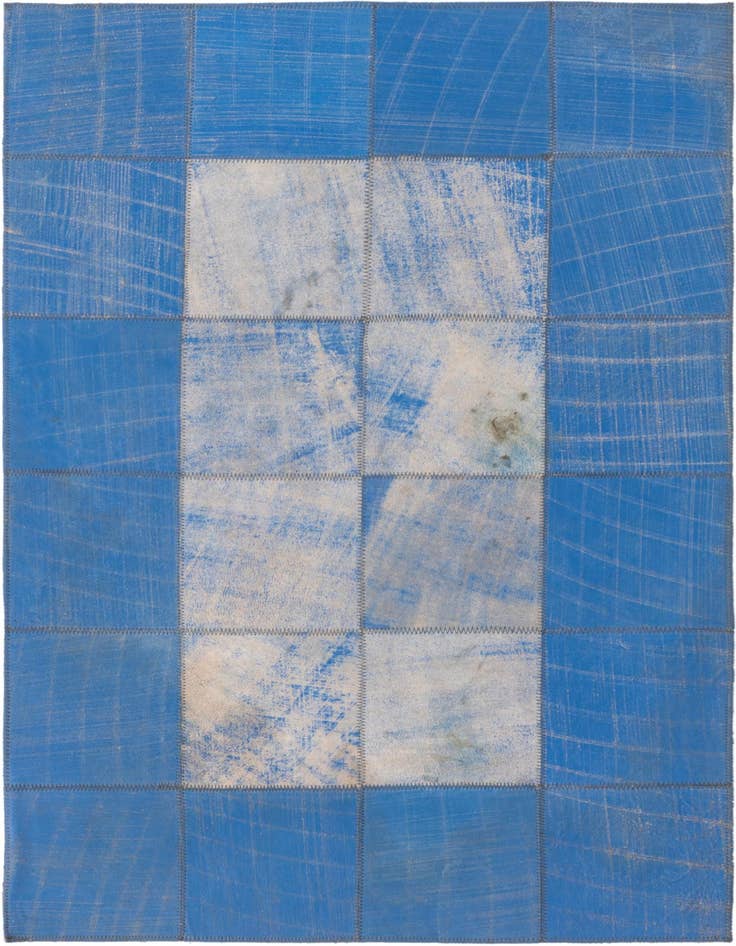 Detail image of 2' x 3' Cowhide Leather Rug
