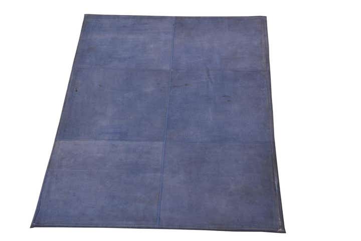 60cm x 90cm Cowhide Leather Teppich